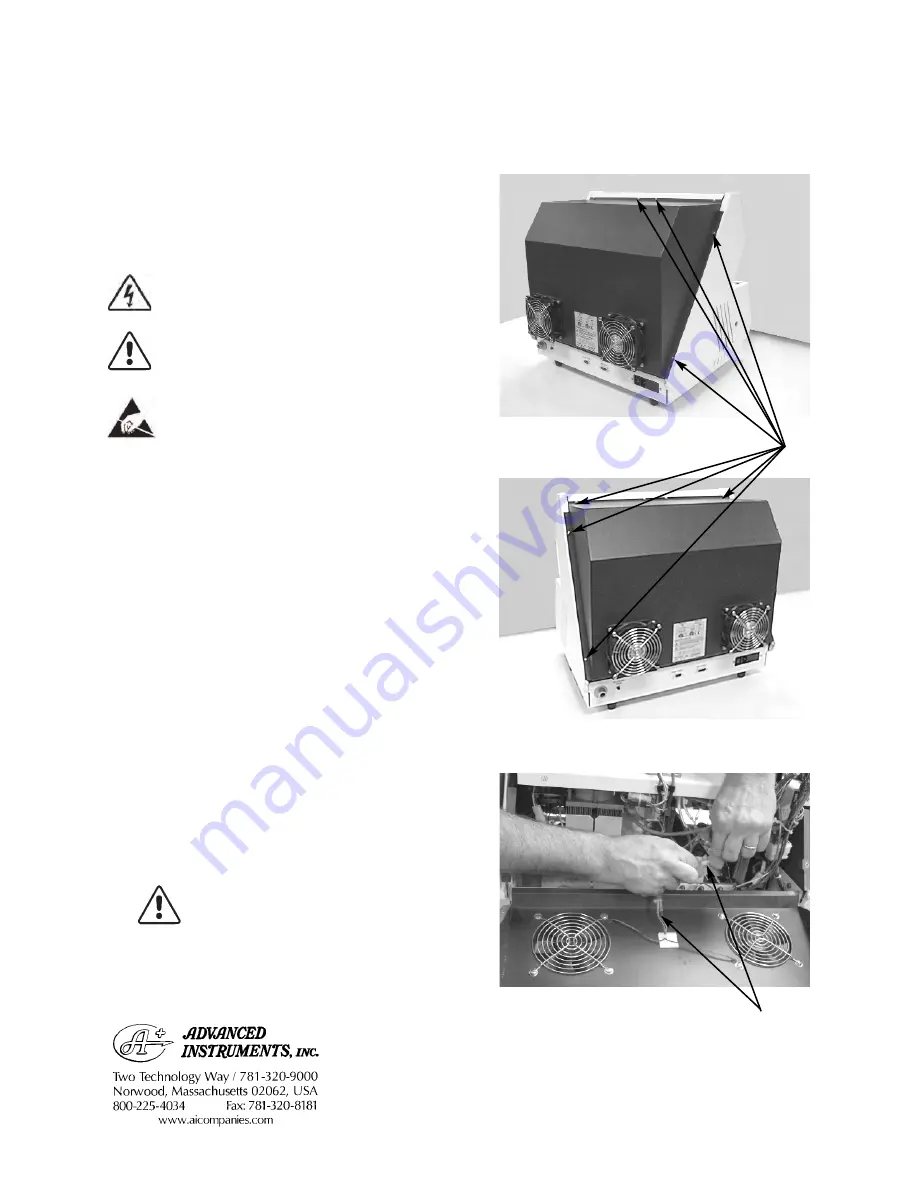 Advanced Instruments 3900 Service Manual Download Page 85