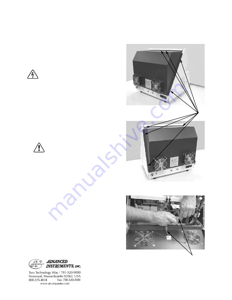 Advanced Instruments 3900 Service Manual Download Page 153