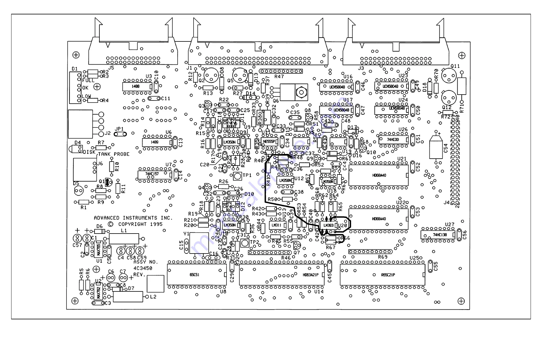 Advanced Instruments 3900 Service Manual Download Page 164