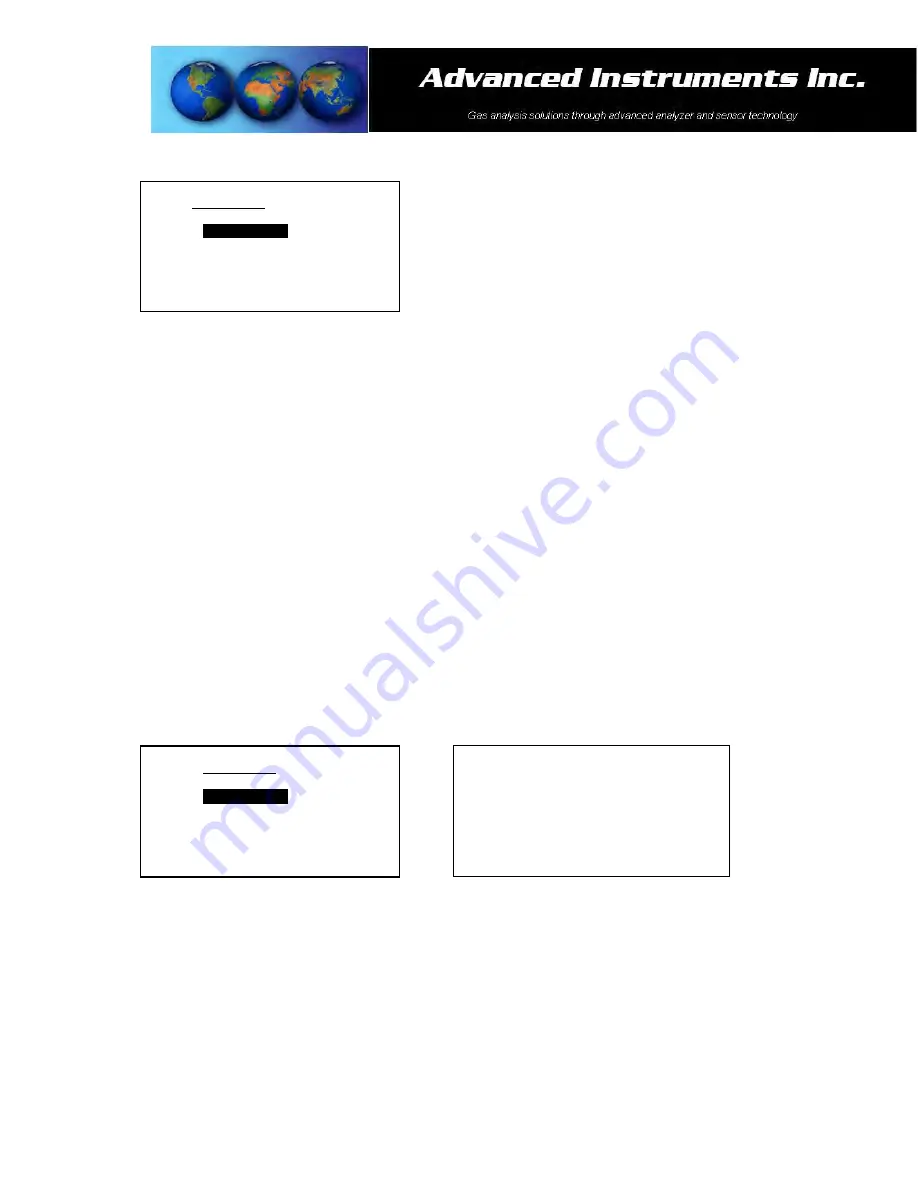 Advanced Instruments GPR-2500 Owner'S Manual Download Page 23