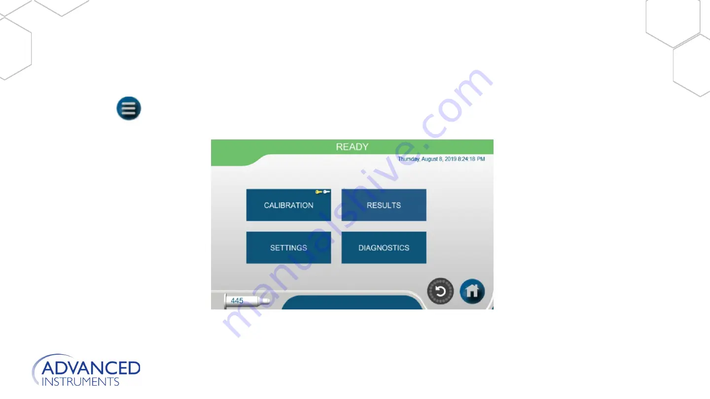 Advanced Instruments OsmoTECH PRO Installation & Training Manual Download Page 15