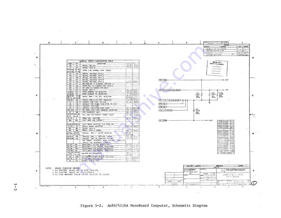 Advanced Micro Computers Am96/4116A Скачать руководство пользователя страница 73