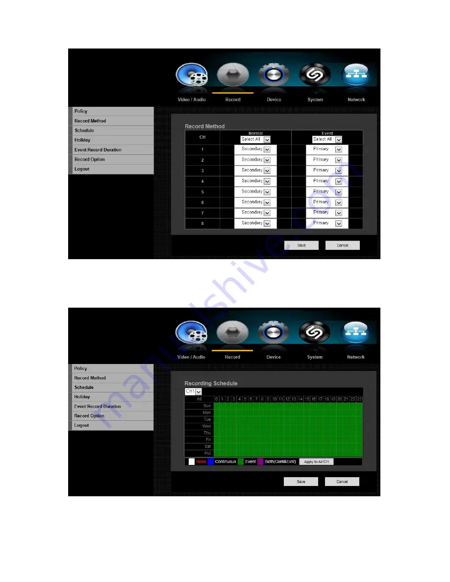 Advanced Technology Video NVR4P Instruction Manual Download Page 114