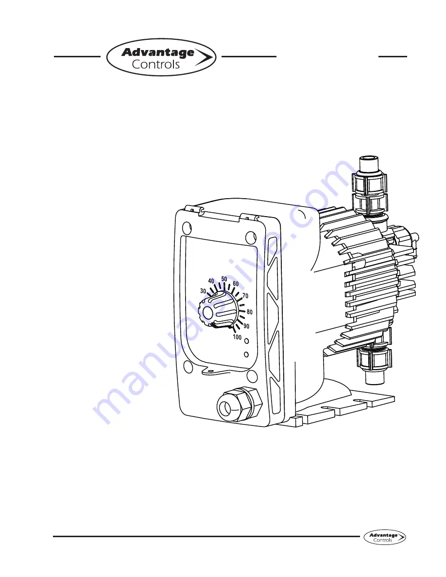 Advantage Controls MicroTron O Series Manual Download Page 1