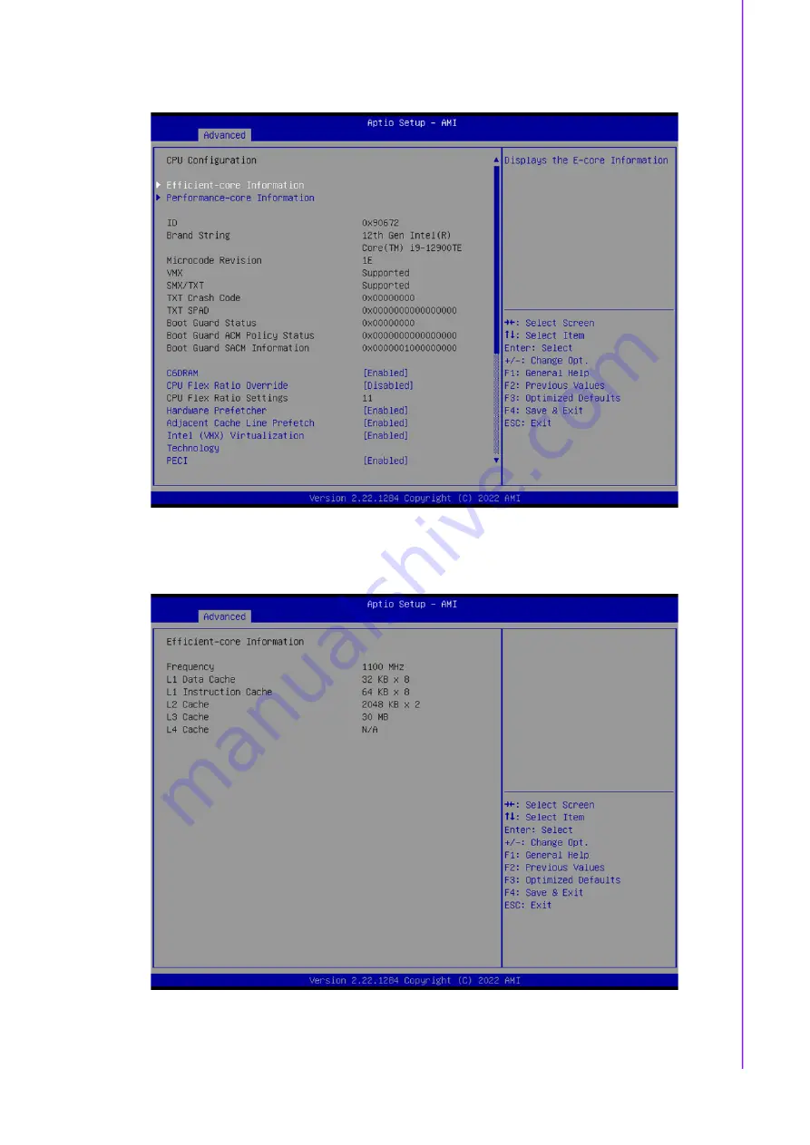 Advantech AIMB-288E User Manual Download Page 39