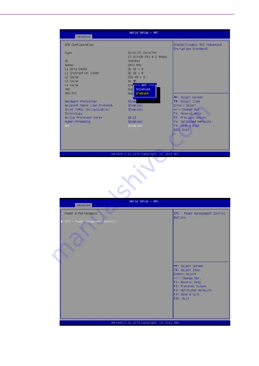 Advantech ASMB-610 User Manual Download Page 46