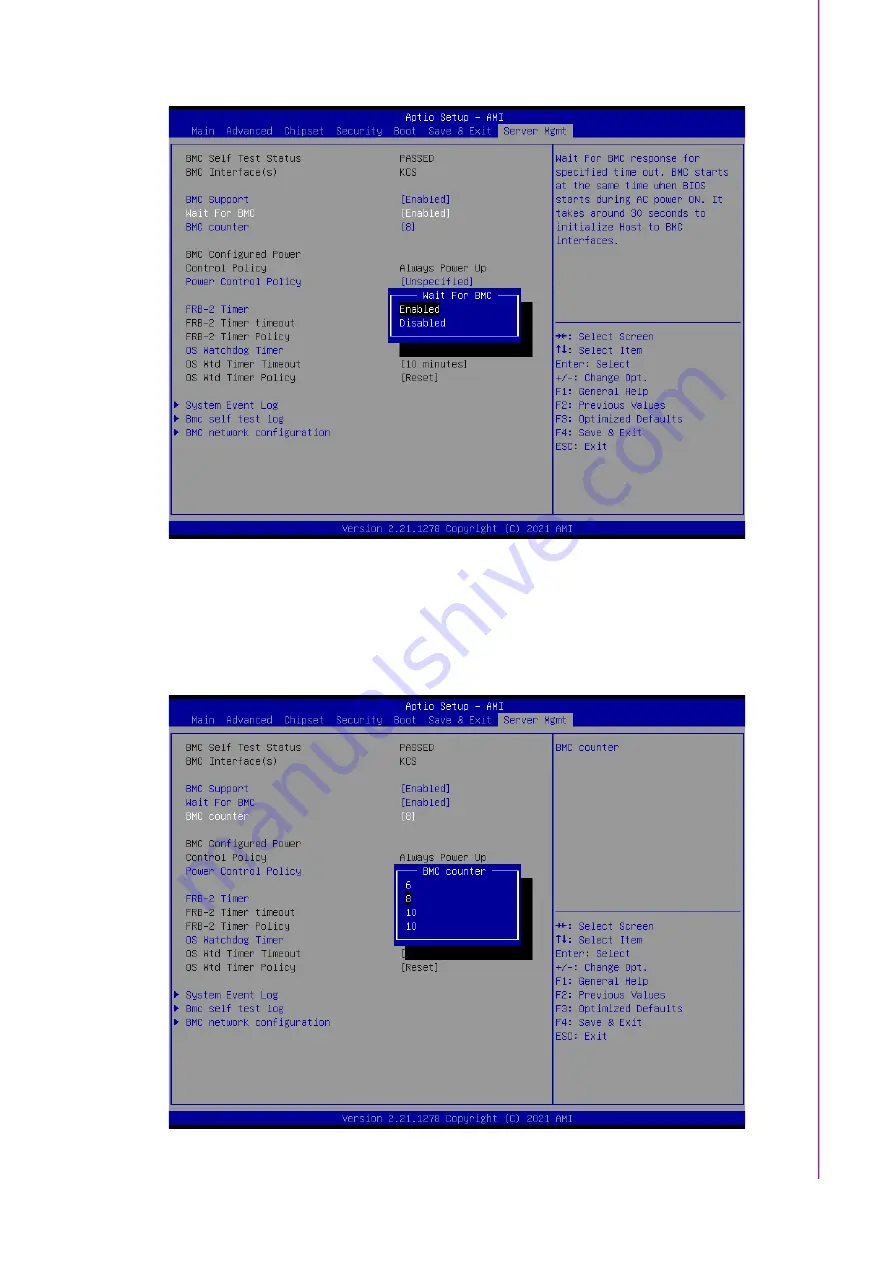 Advantech ASMB-610 User Manual Download Page 99