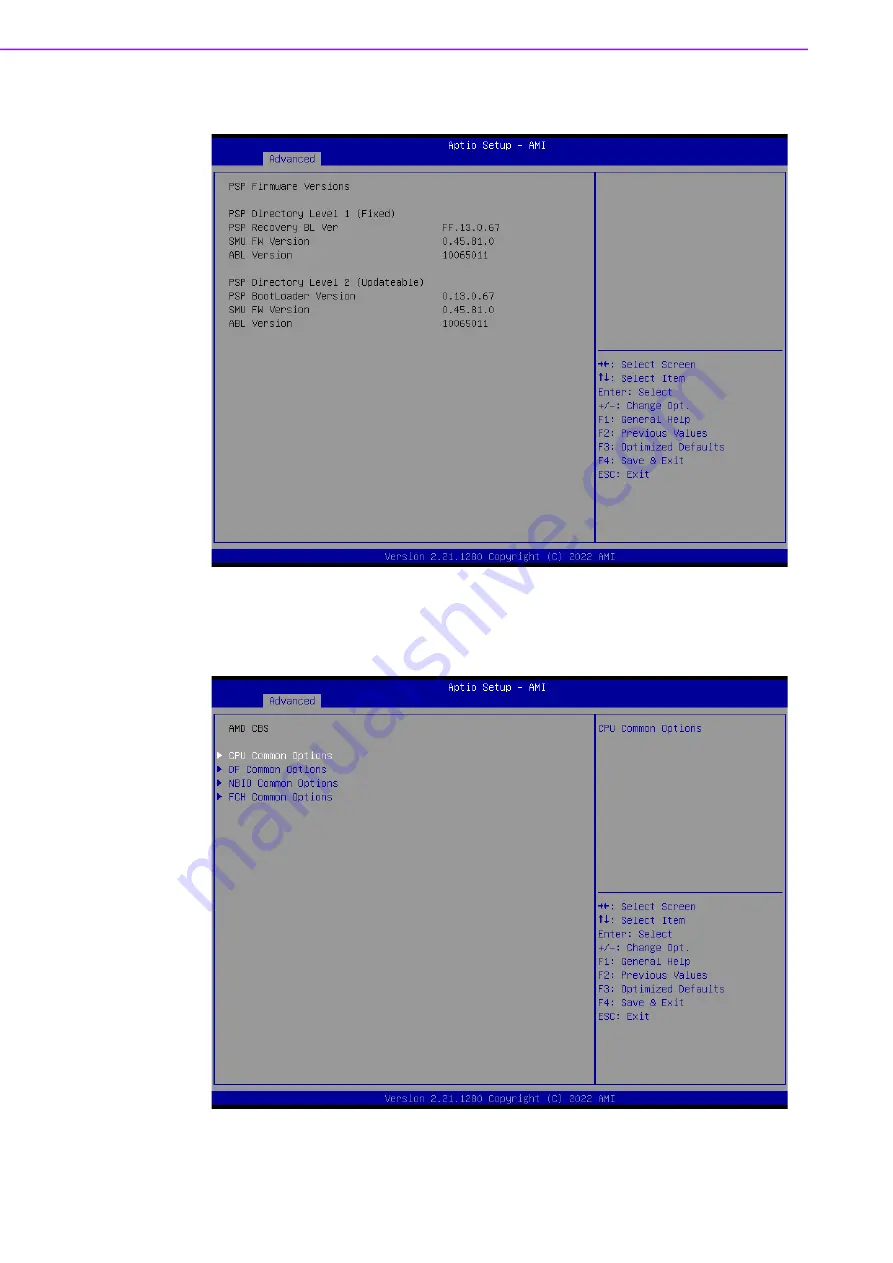 Advantech ASMB-830 Series User Manual Download Page 42