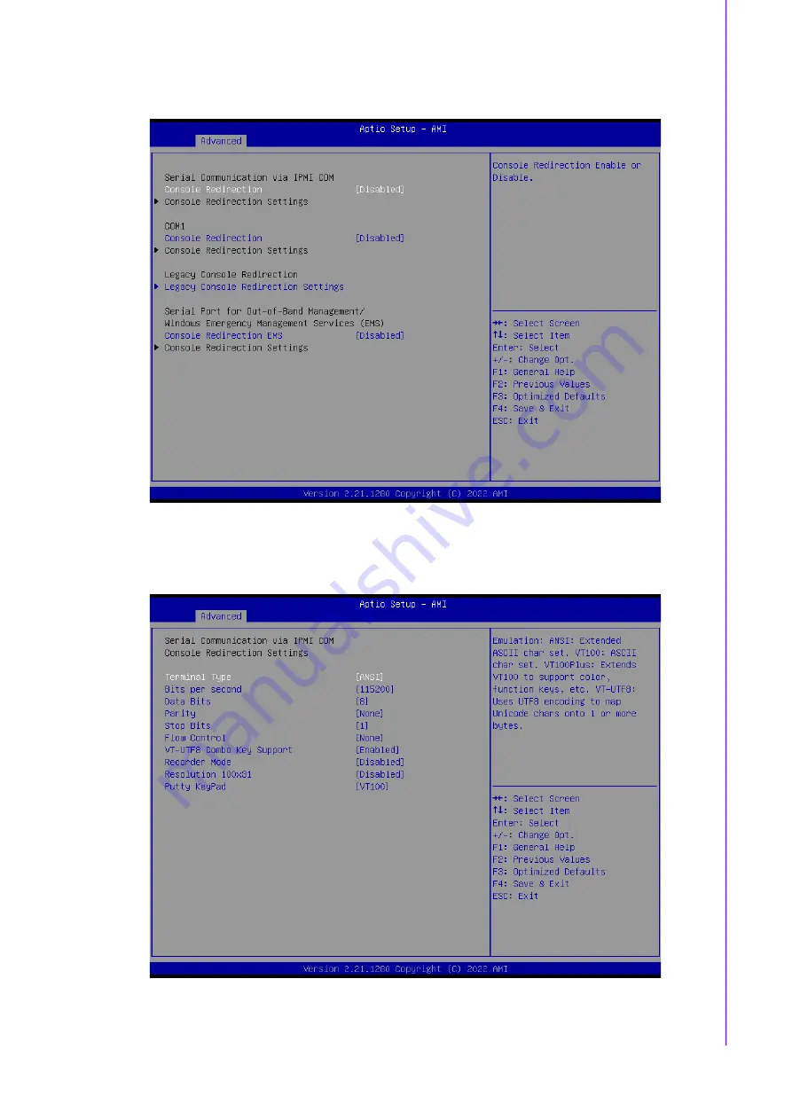 Advantech ASMB-830 Series User Manual Download Page 59