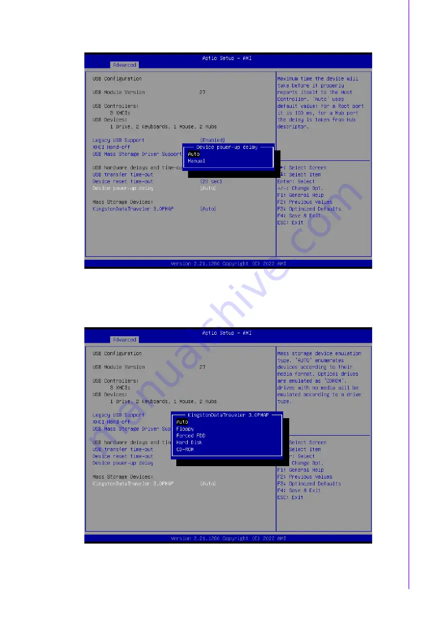 Advantech ASMB-830 Series User Manual Download Page 69