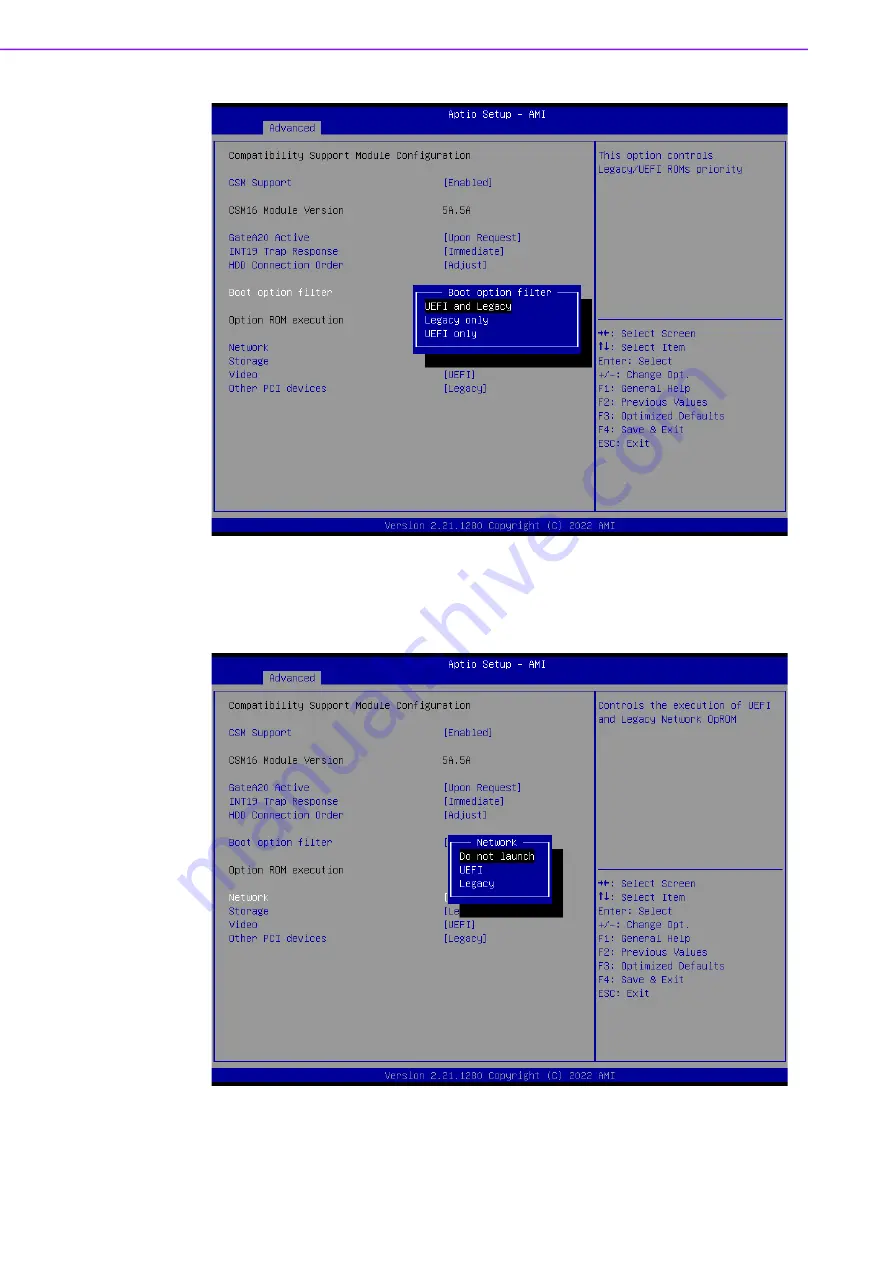 Advantech ASMB-830 Series User Manual Download Page 72