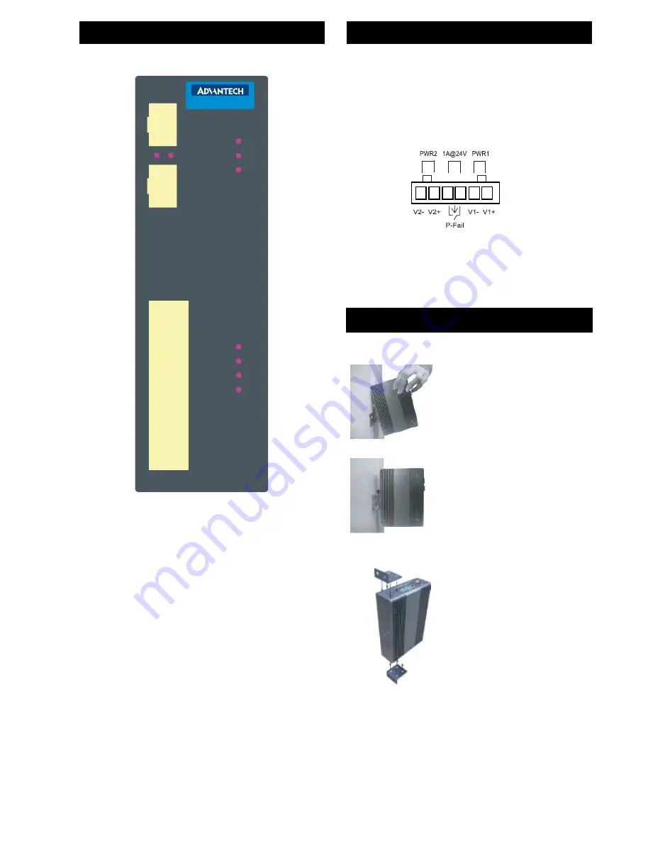 Advantech EKI2726FHPI Series Startup Manual Download Page 2