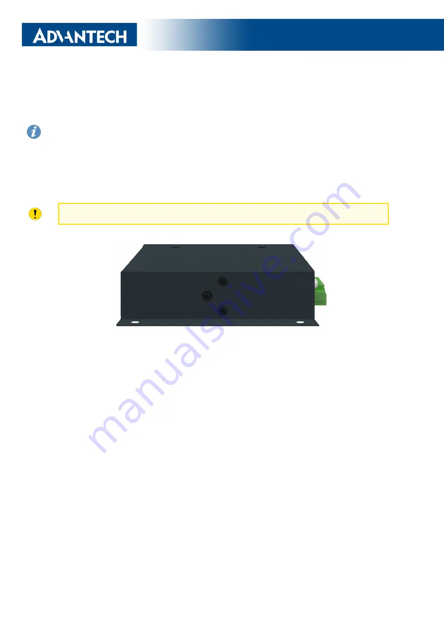 Advantech ICR-2436 User Manual Download Page 16