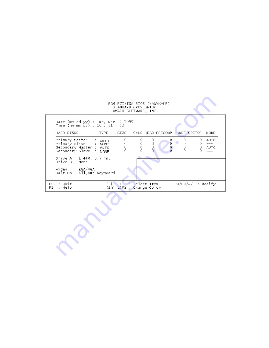 Advantech PCA-6176 Series User Manual Download Page 45