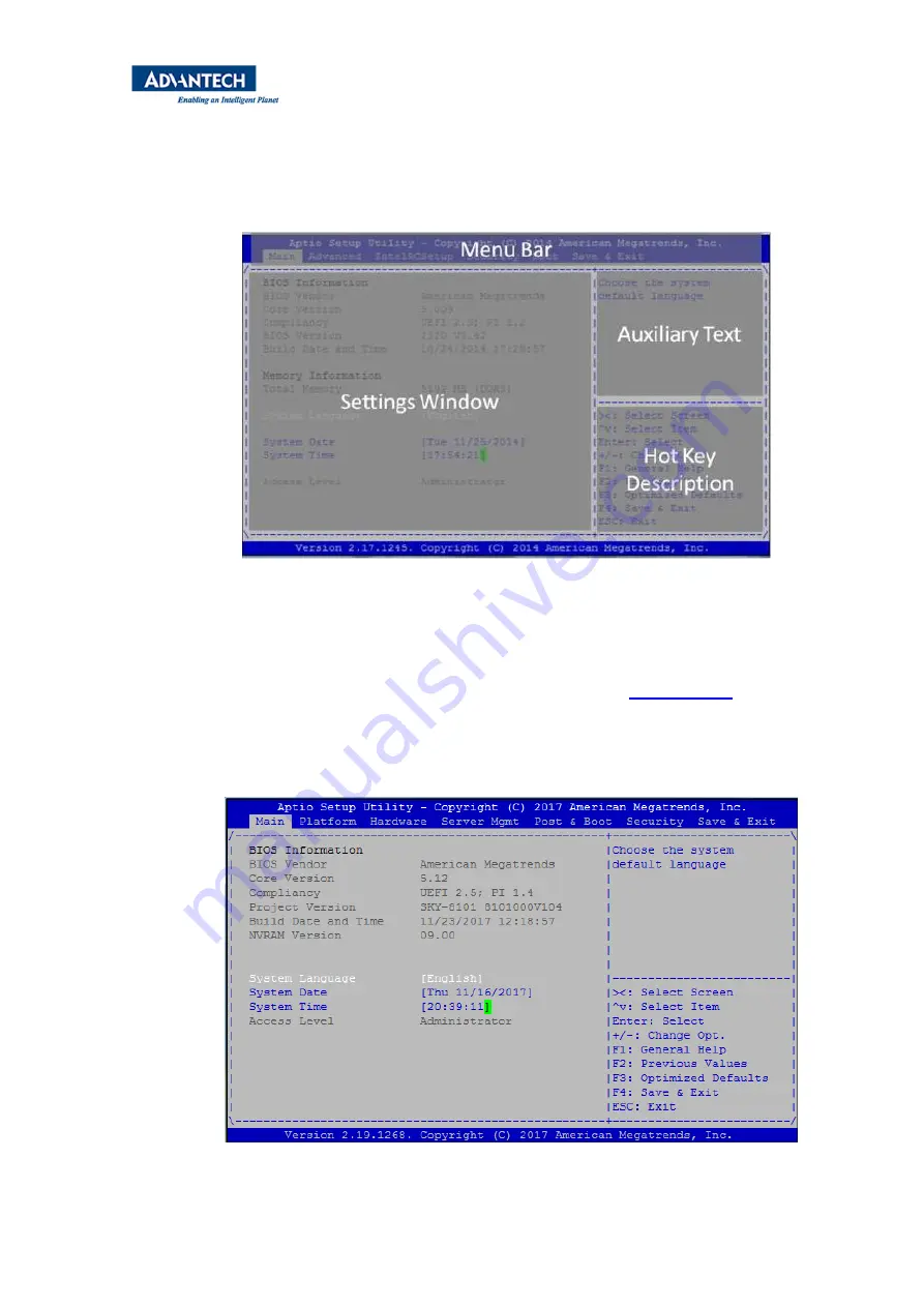 Advantech SKY-8101 User Manual Download Page 64