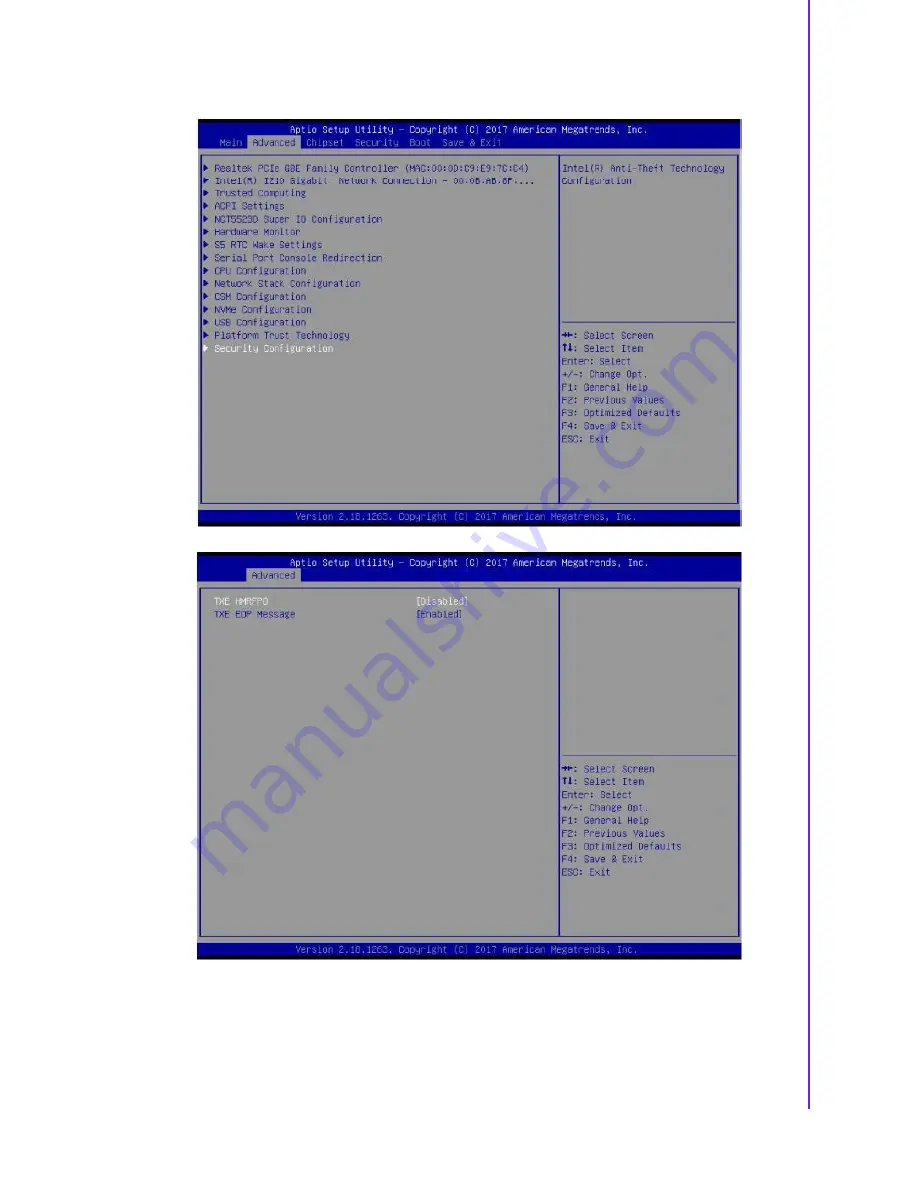 Advantech UTX-3117 Скачать руководство пользователя страница 64