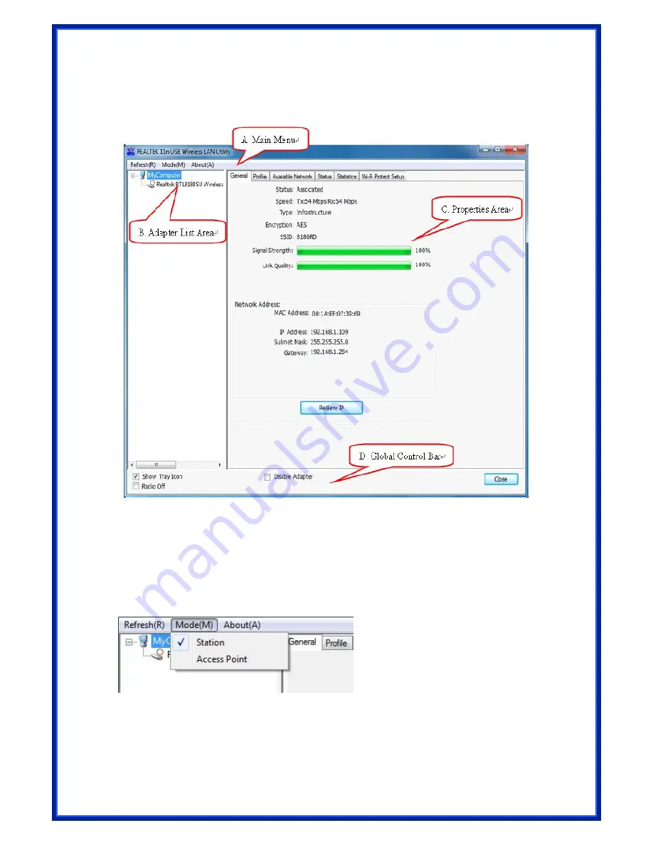 Advantek Networks AWN-11N-USB Скачать руководство пользователя страница 12