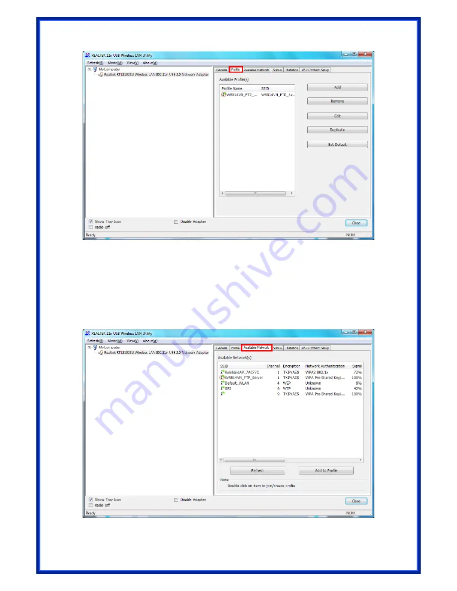 Advantek Networks AWN-USB-11N2 User Manual Download Page 14