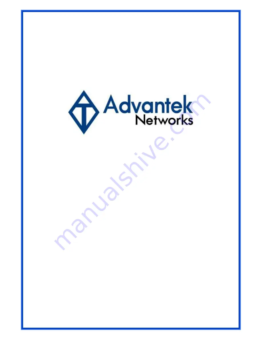 Advantek Networks AWN-USB-54S Скачать руководство пользователя страница 1