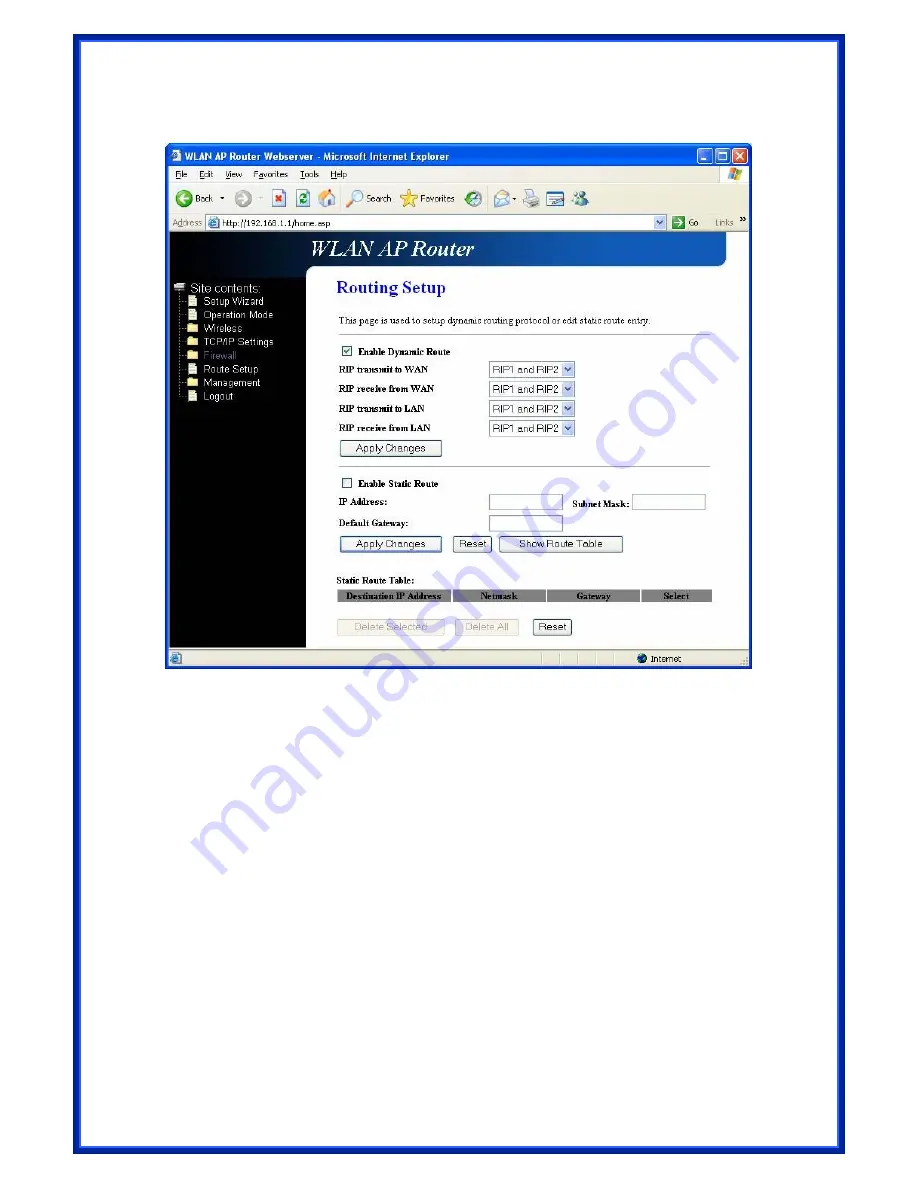 Advantek Networks AWR-954GR User Manual Download Page 54