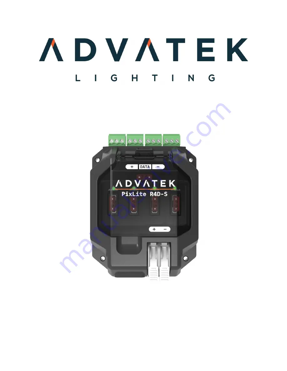 Advantek PixLite R4D-S User Manual Download Page 1