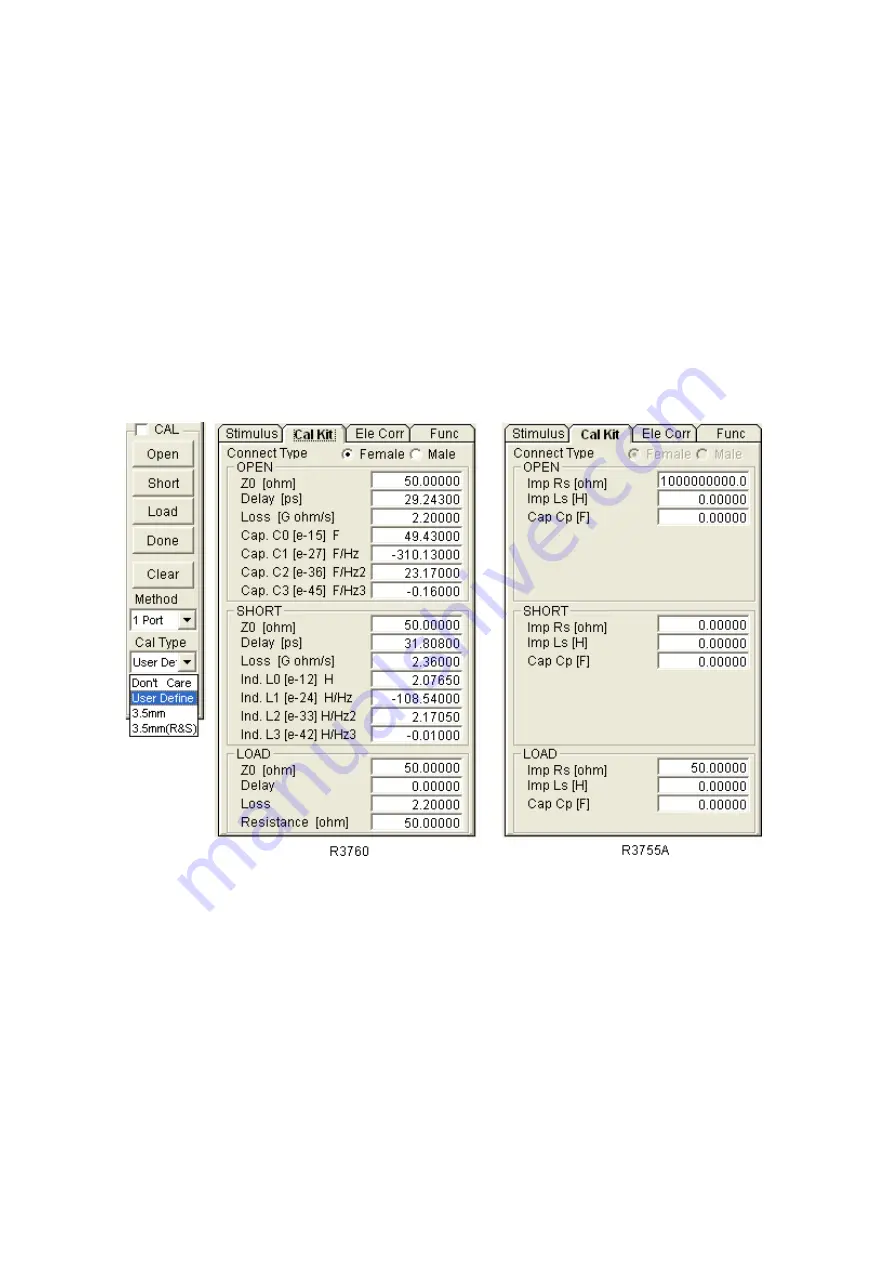 ADVANTEST R3755 Series Скачать руководство пользователя страница 126