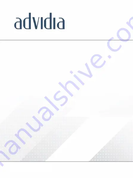 advidia M-44-V-T-V2 Quick Manual Download Page 1