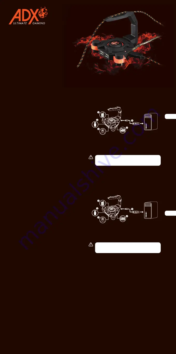 ADX FIREBASE H01 Manual Download Page 1