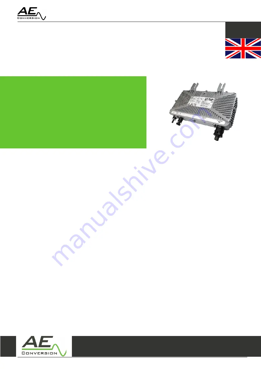 AE Conversion INV250-45EU PLC Manual Download Page 15