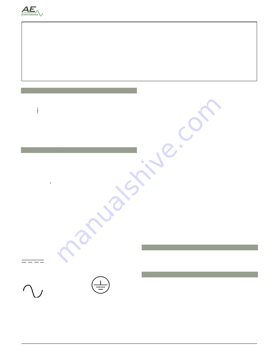 AE Conversion PLC Gateway Installation Manual Download Page 4