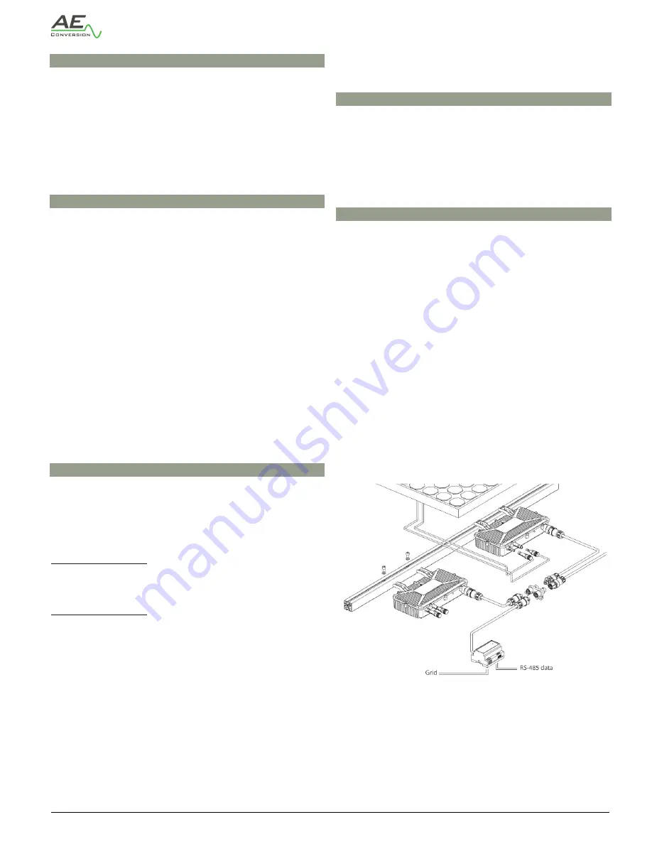 AE Conversion PLC Gateway Installation Manual Download Page 8