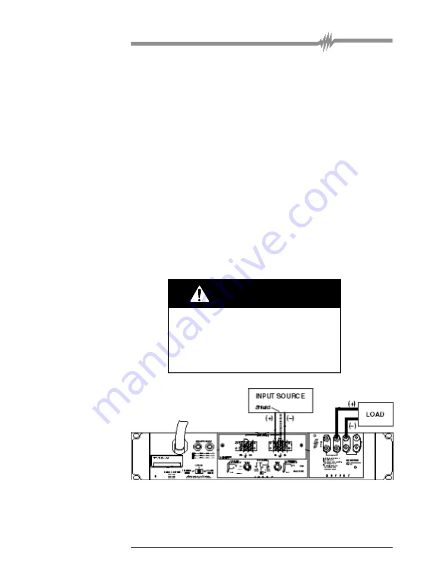 AE Techron LV 3620 Operator'S Manual Download Page 19