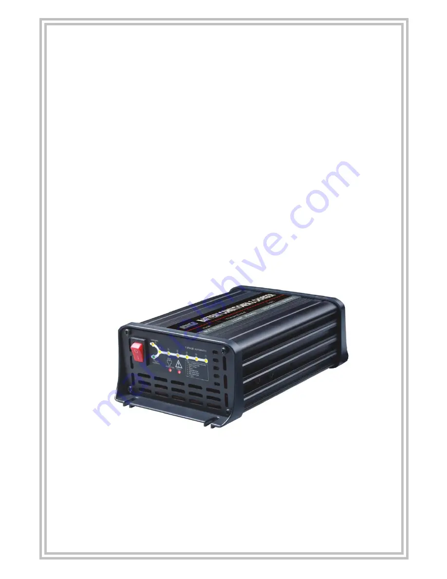 AE Battery Conditioner and Charger Instruction Manual Download Page 1