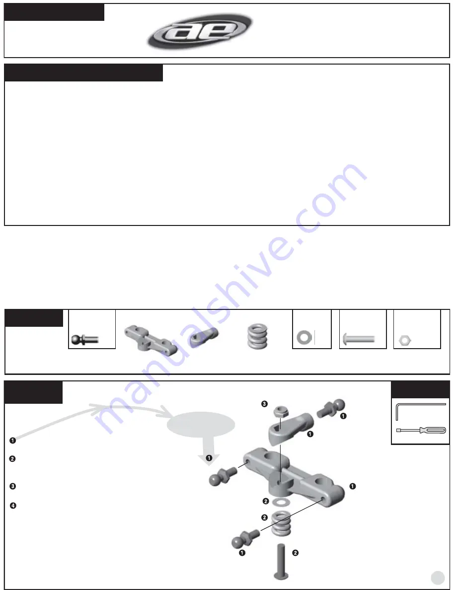 AE Nitro TC3 RTR Instruction Manual Download Page 3