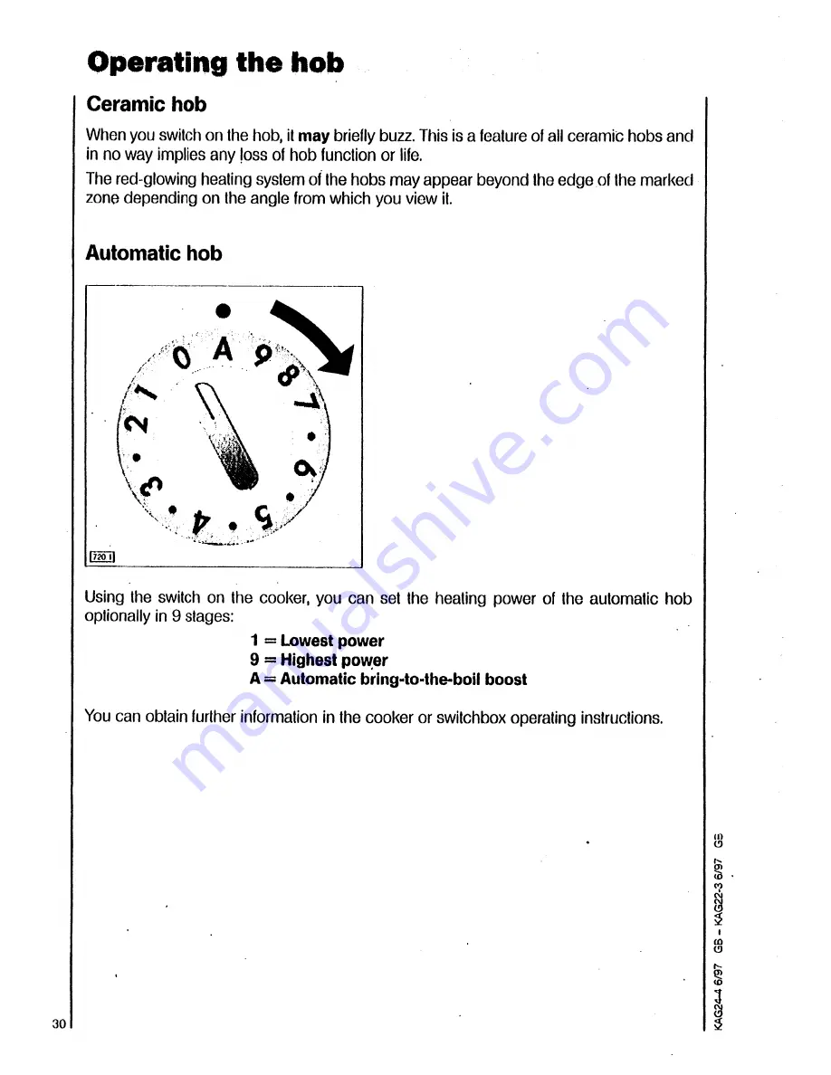 AEG 1050 M Operating Instructions Manual Download Page 8