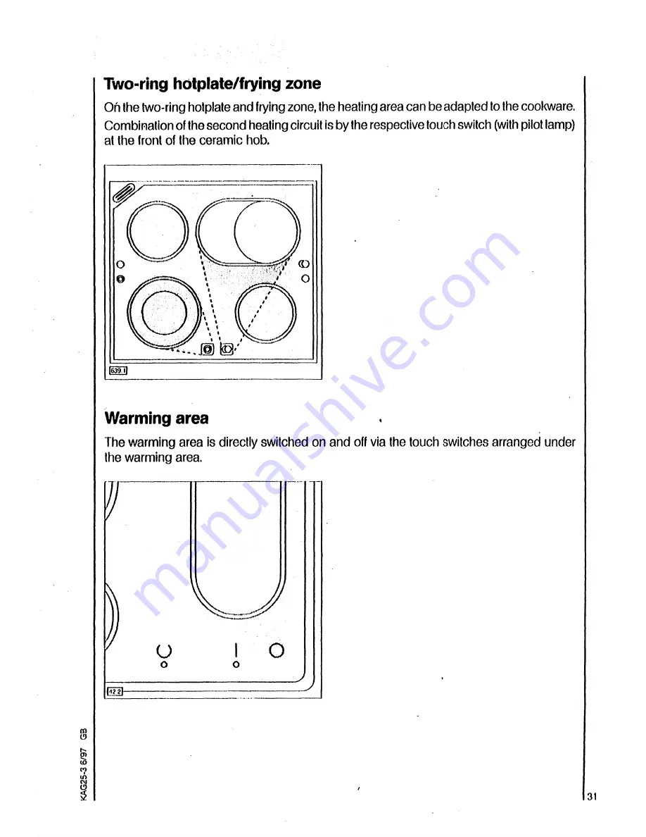 AEG 1050 M Operating Instructions Manual Download Page 9