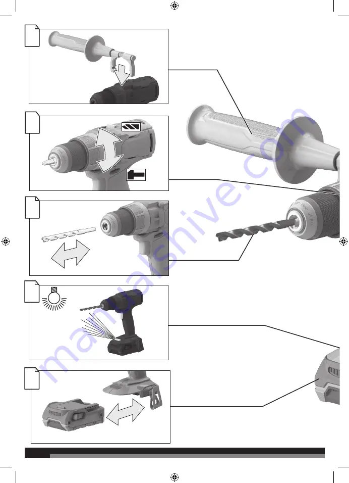 AEG A18PDB Original Instructions Manual Download Page 4