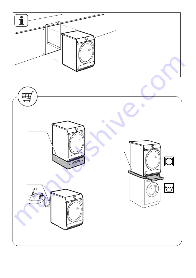 AEG ABSOLUTECARE T8DEE68SC Installation Instruction Download Page 3