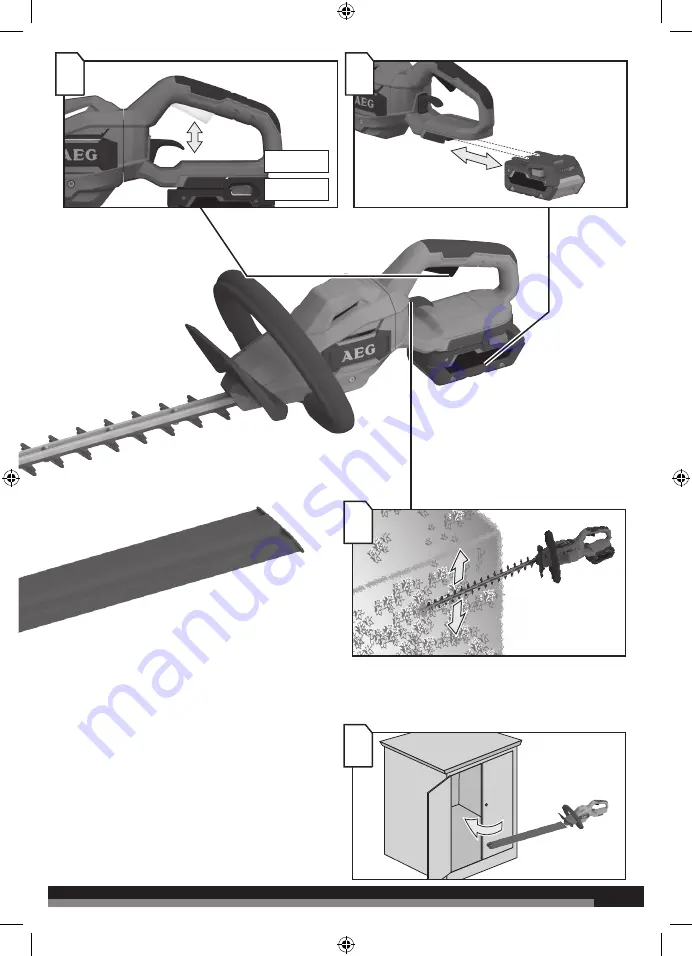 AEG AHT1852B Original Instructions Manual Download Page 5