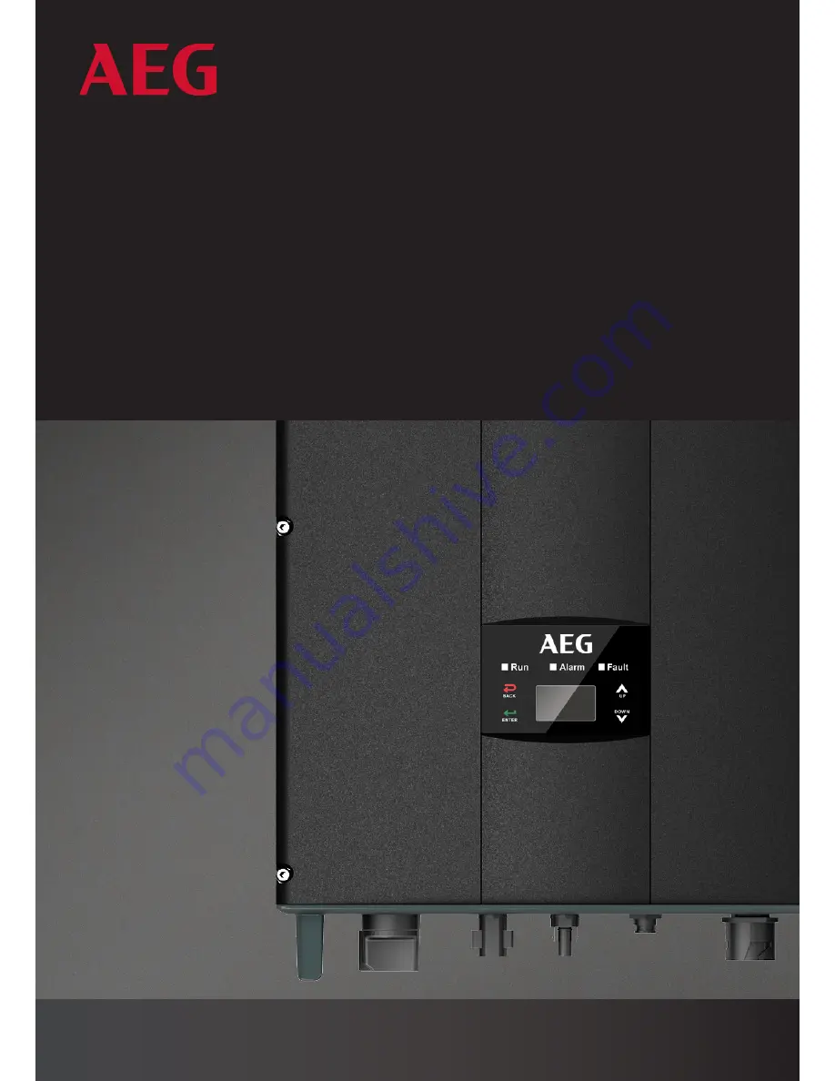 AEG AS-IC01-10000-2 Installation Instructions Manual Download Page 1