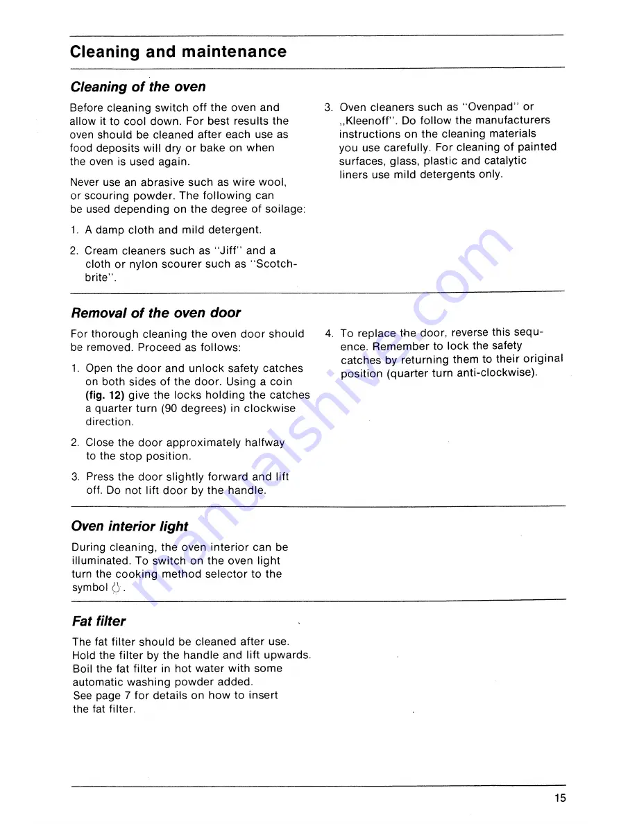 AEG B 60 L Operating Instructions Manual Download Page 15