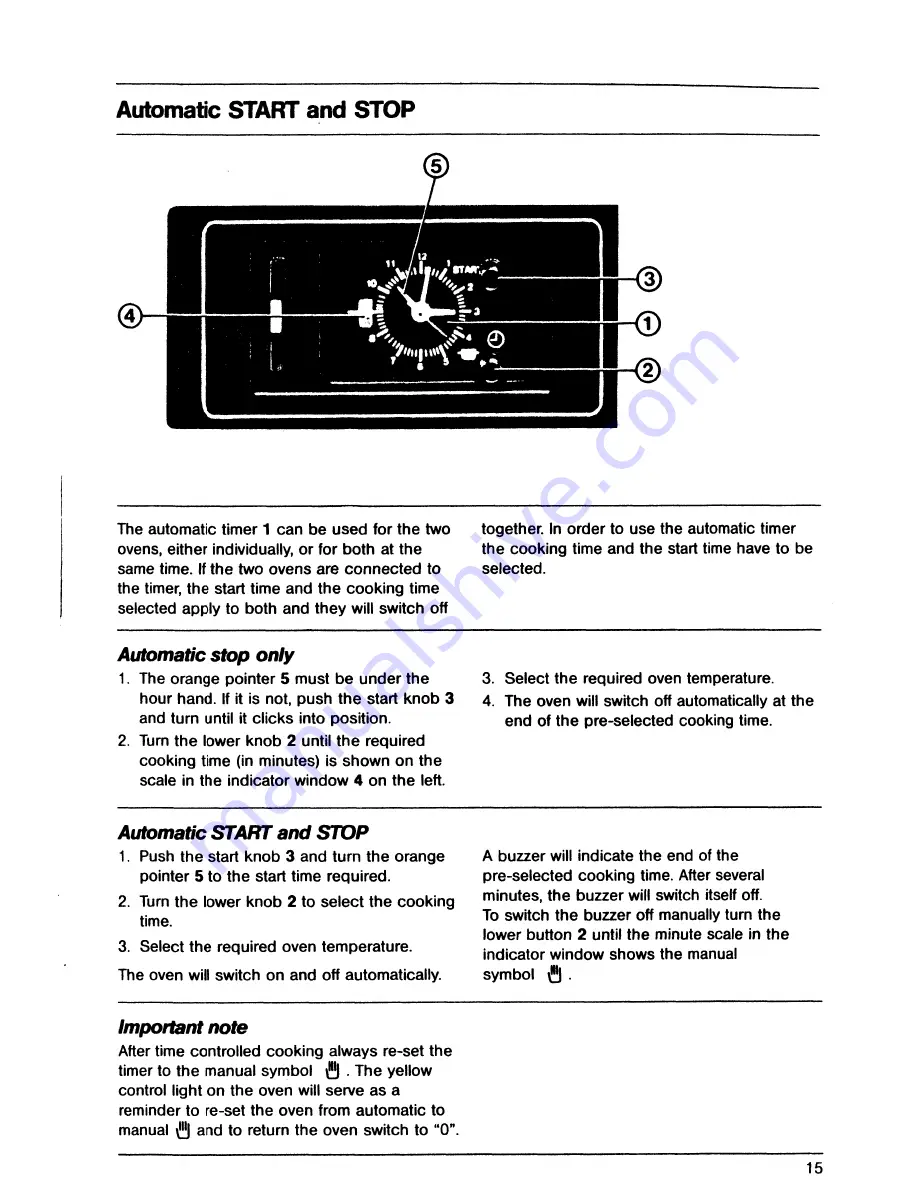 AEG B 88.1 T Operating Instructions Manual Download Page 15