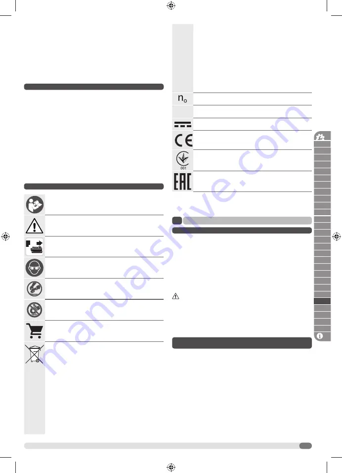 AEG BEWS18-115BLPX2 Original Instructions Manual Download Page 67