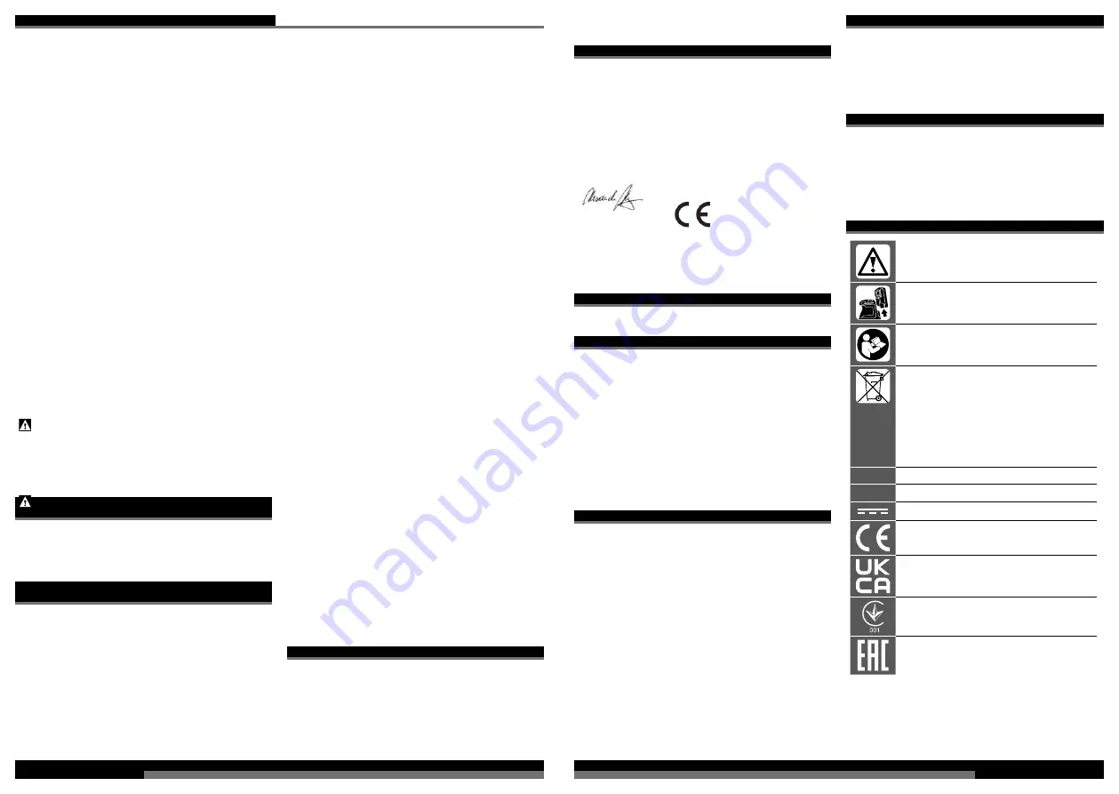 AEG BEX 18-125A Original Instructions Manual Download Page 16