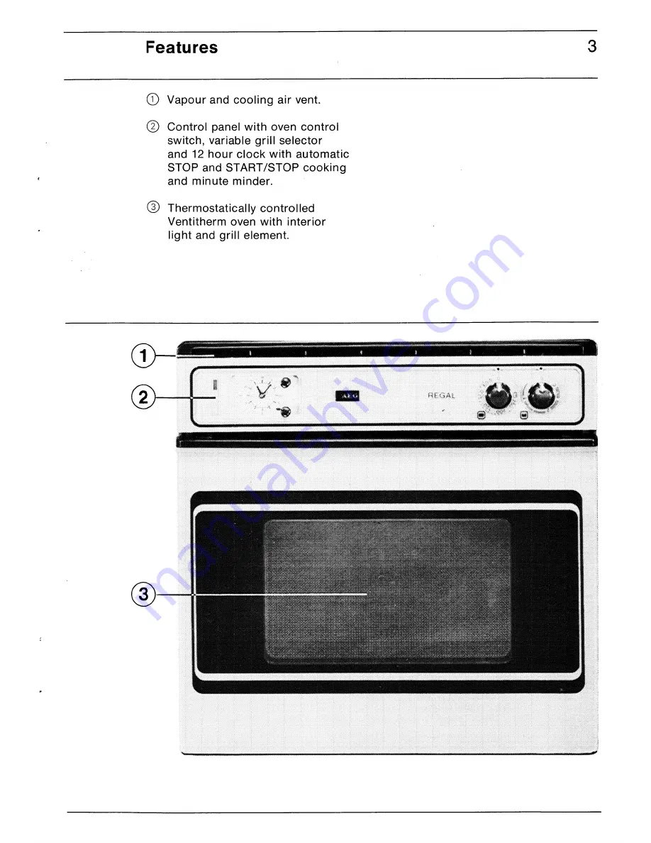 AEG BH 60 TG Operating Instructions Manual Download Page 3