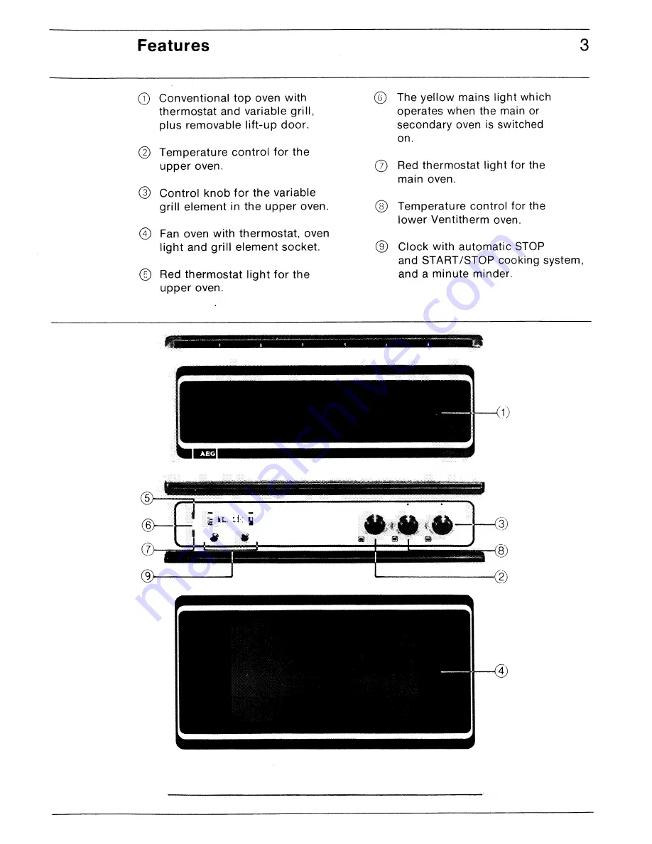 AEG BH 88 D Operating Instructions Manual Download Page 3