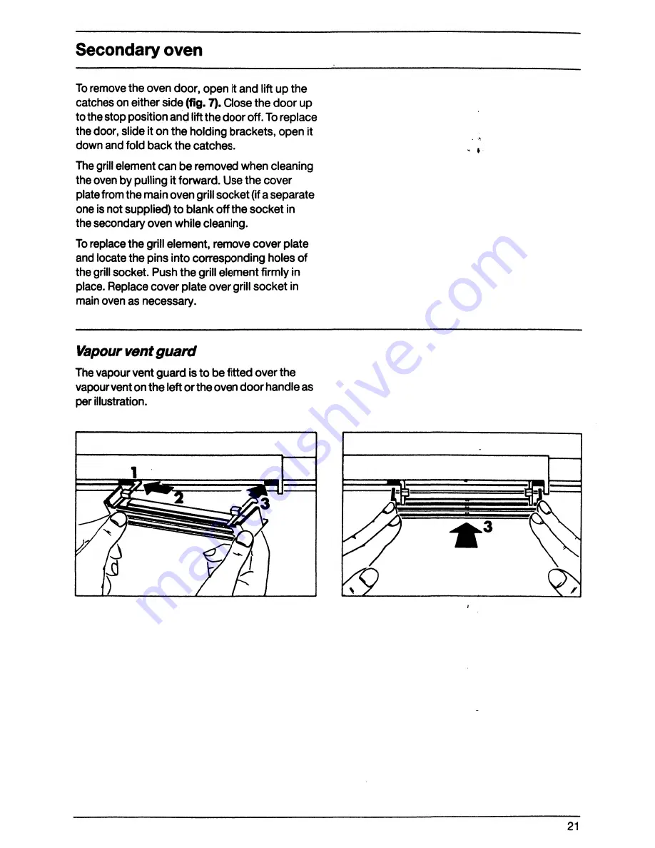 AEG BH 881 T Operating Instructions Manual Download Page 21