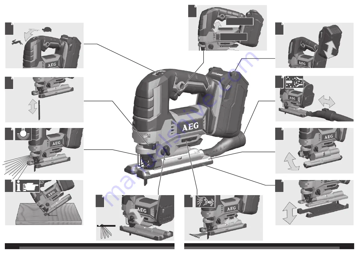 AEG BST18BLX Original Instructions Manual Download Page 3