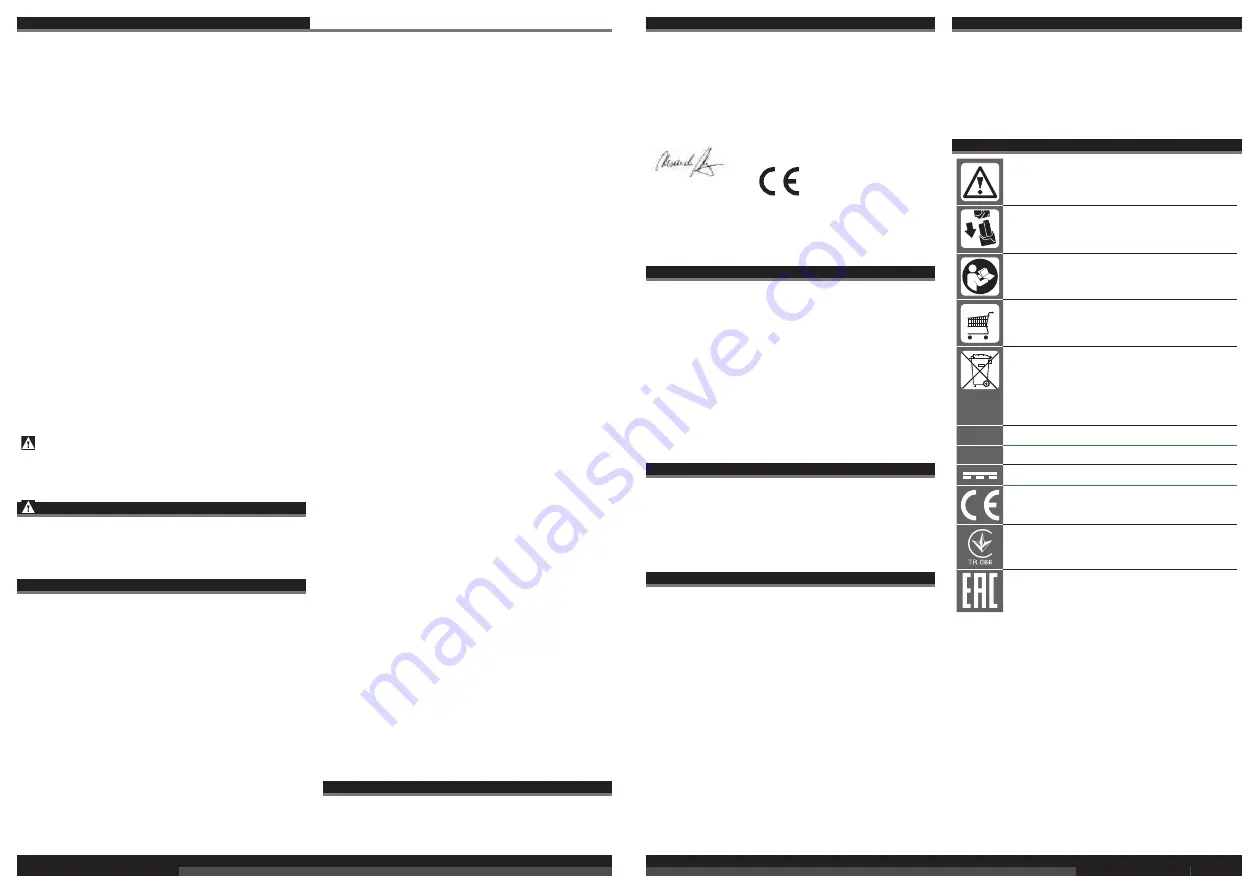 AEG BTS18BL Original Instructions Manual Download Page 12