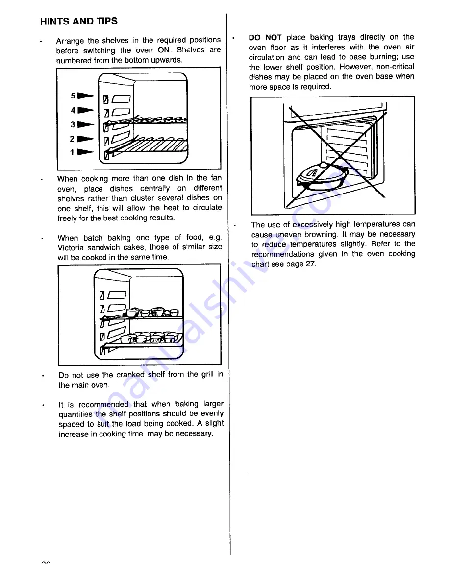 AEG Competence 30380 B Operating Instructions Manual Download Page 26